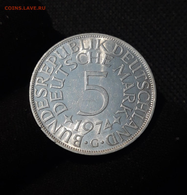 Германия ФРГ 5 Марок 1974 года До 23.11 - 20250924_205055