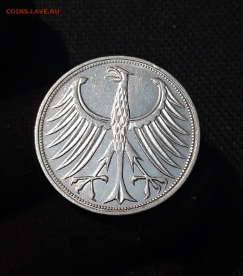 Германия ФРГ 5 Марок 1966 года До 23.11 - 20250924_205551