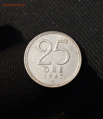 ШВЕЦИЯ 25 ЭРЕ 1947 года До 23.11 - 20250924_205945