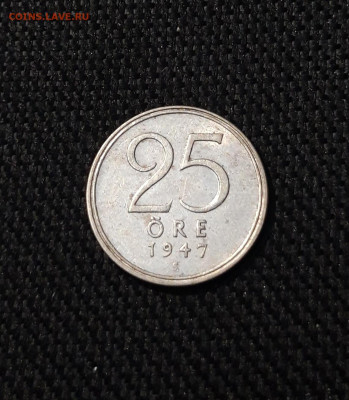 ШВЕЦИЯ 25 ЭРЕ 1947 года До 23.11 - 20250924_205840