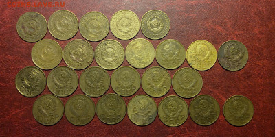 3 копейки 1926-1957г  без повторов 25шт     до 20.11.25г - IMG_7680.JPG