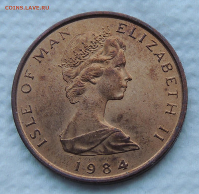 Остров Мэн 2 пенса 1984 нечастая до 23.11.2025 - Остров Мэн 2 пенса 84 .JPG