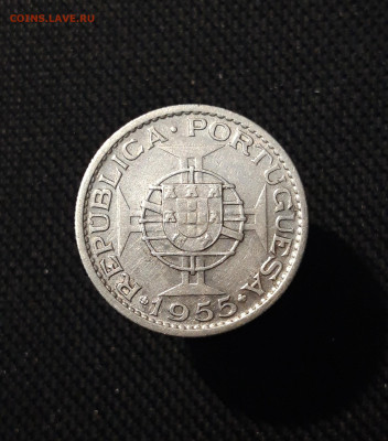 АНГОЛА Португальская Ангола 10 Эскудо 1955 года - 20250924_211231