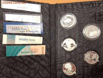 ЮАР набор 5 центов 2000-2004 Большая пятерка до 22,11 - IMG_20251118_152242_980