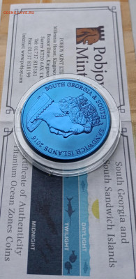 Южная Георгия и Южные Сандвичевы о-ва 2 фунта 2016 год - 6