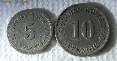 Германия погодовка 2 монеты 1900 до 23.11.2025 - Германия погодовка 2 монеты 1900.JPG