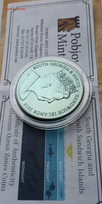 Южная Георгия и Южные Сандвичевы о-ва 2 фунта 2016 год - 15