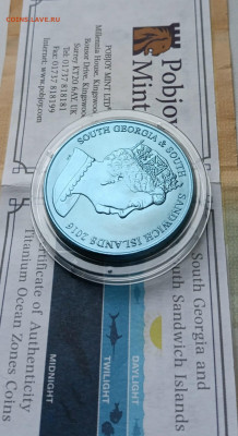 Южная Георгия и Южные Сандвичевы о-ва 2 фунта 2016 год - 25