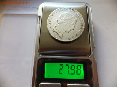 Австрия талер 1846 на оценку - талер1