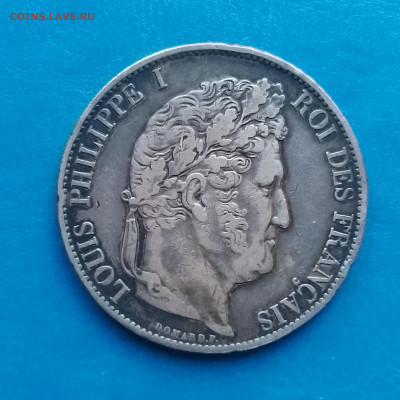 Франция, 5 франков 1847, ВВ, до 25.11.2025 - IMG_20251115_093053