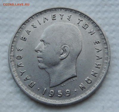 Греция 10 драхм 1959 до 23.11.2025 - Греция 10 драхм 59 .JPG