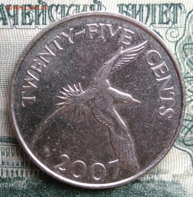 Бермуды 25 центов 2007 года до 24.11.2025 - IMG_20251119_011948