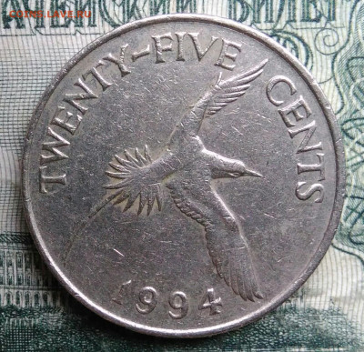 Бермуды 25 центов 1994 года до 24.11.2025 - IMG_20251119_012318