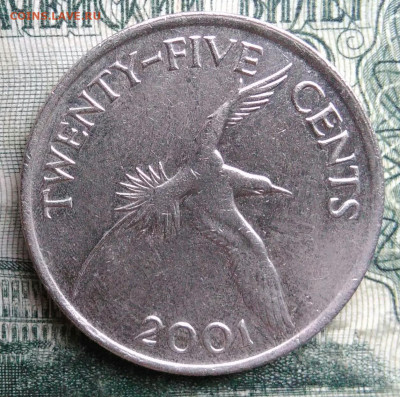 Бермуды 25 центов 2001 года до 24.11.2025 - IMG_20251119_012543