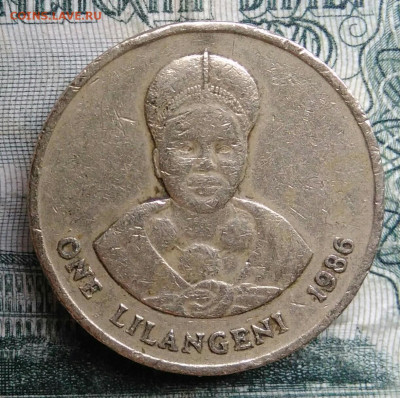 Свазиленд 1 лилангени 1986 года до 24.11.2025 - IMG_20251119_013010