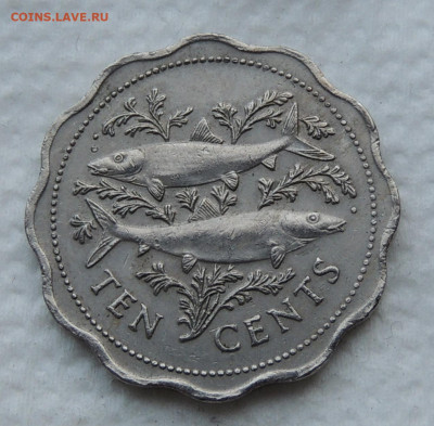 Багамы 10 центов 1989 до 23.11.2025 - Багамы 10 центов 89.JPG