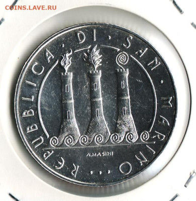 Сан Марино 5 евро 2008 Год Планеты Земля	, до 26.11 - 2025.8.14-1