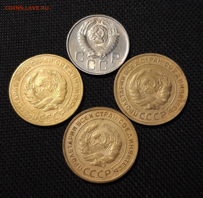 СССР набор из 4 монет 5 копеек 1926 года и другие До 26.11 - 20250903_212323