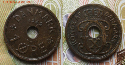 Дания 1 эре 1932 до 26-11-25 в 22:00 - Дания 1 эре 1932    522-1