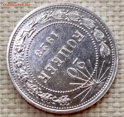 20 копеек 1923 года Штемпельный Блеск до 22.11 в 22.00 - 1763038312217