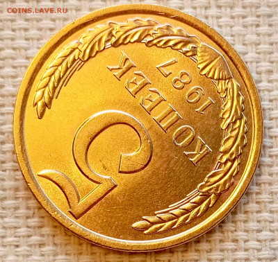 5 копеек 1987 года Штемпельный Блеск до 22.11 в 22.00 - 1763650396112