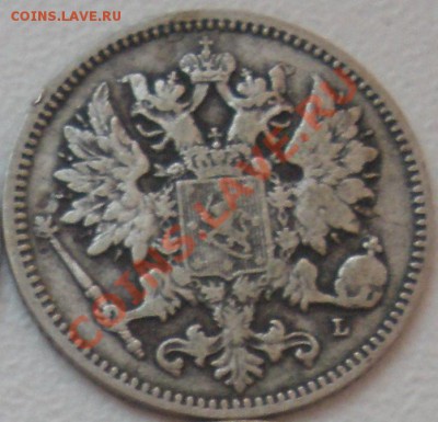 25 пенни 1889 год Россия для Финляндии. - 1889 З.JPG