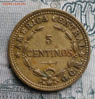 Коста-Рика 5 сентимо 1940 года до 24.11.2025 - IMG_20251119_222947