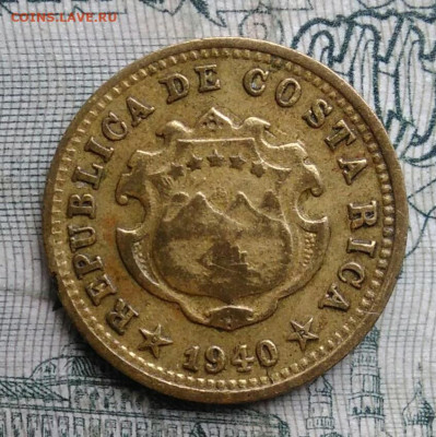 Коста-Рика 5 сентимо 1940 года до 24.11.2025 - IMG_20251119_223004