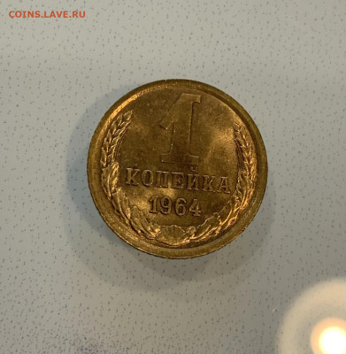 1 Копейка 1964 штемпельный Блеск - IMG_3099
