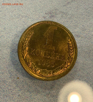 1 Копейка 1985  штемпельный Блеск! - IMG_3135