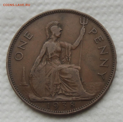 Великобритания 1 пенни 1938 №2 до 23.11.2025 - Великобритания 1 пенни 38.2.JPG