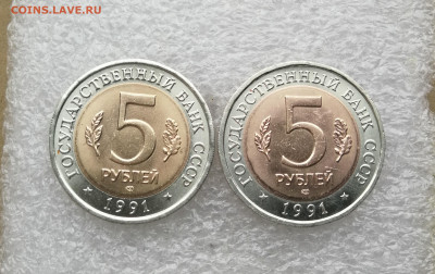 5 руб 1991г КК Винторогий козёл и филин до 27.11 в 22-00 - IMG_20251025_105053