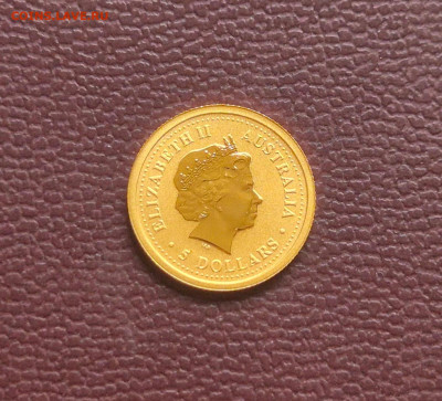 2 золотые монеты 9999 1.555 гр. и 0,5 гр. - El-II