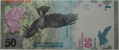 Аргентина 50 песо 2019 г. С рубля! до 27.11.25 - DSCN9068.JPG