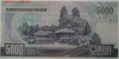 Северная Корея (КНДР)  5000 вон 2006 г.С рубля! до 27.11.25 - DSCN9098.JPG
