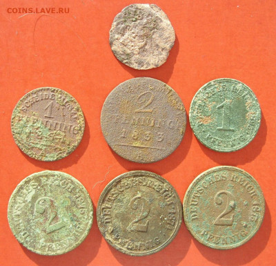 6 монет Германии + солид. 18-19 век. - SDC10862