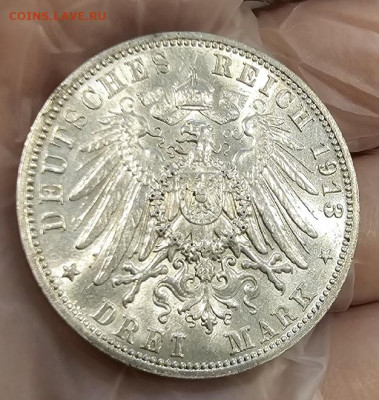 Саксония 3 марки 1913 "обелиск" - Screenshot_2025-11-23-14-10-18-876_com.vkontakte.android-edit