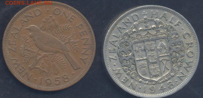 2 кроны 1948 г.25.11.2025 г. 22 -00 МСК. - Н.З. полкроны