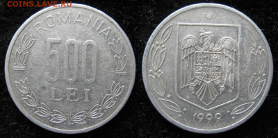 Румыния 500 лей 1999 до 29-11-25 в 22:00 - Румыния 500 лей 1999    147-ков2-1223