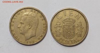 Испания 100 песет 1984 г Хуан Карлос I - 26.11 - IMG_20251121_173231