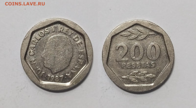 Испания 200 песет 1987 года Хуан Карлос I - 26.11 - IMG_20251121_173309