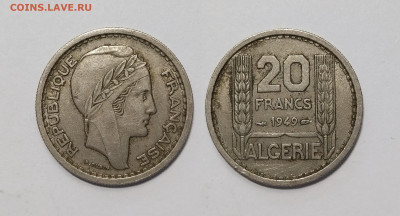 Французский Алжир 20 франков 1949 года - 26.11 - IMG_20251121_170752