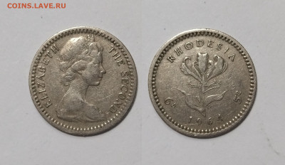 Родезия 6 пенсов (5 центов) 1964 г - 26.11 - IMG_20251121_075750