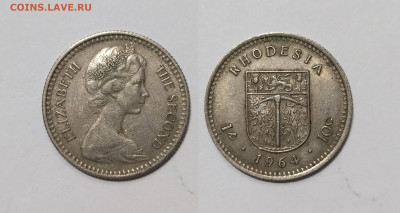 Родезия 1 шиллинг (10 центов) 1964 г - 26.11 - IMG_20251121_080723