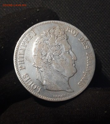 ФРАНЦИЯ 5 франков 1839 года В Луи Филипп 1 До 30.11 - 20251010_220334