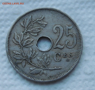 Бельгия 25 сантимов 1928 до 30.11.2025 - Бельгия 25 сантимов 28.JPG