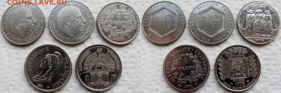 Юбилейные монеты Франции 1983-1995 (9 монет). До 01.12.25 - 1