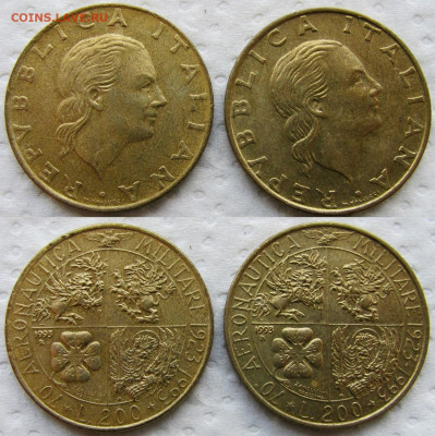 Юбилейные монеты Италии 1974-1994 (8 монет). До 01.12.25 - 4