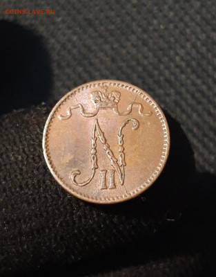 Николай II 1 пенни 1915 года РУССКАЯ ФИНЛЯНДИЯ До 02.12 - 20250819_215844