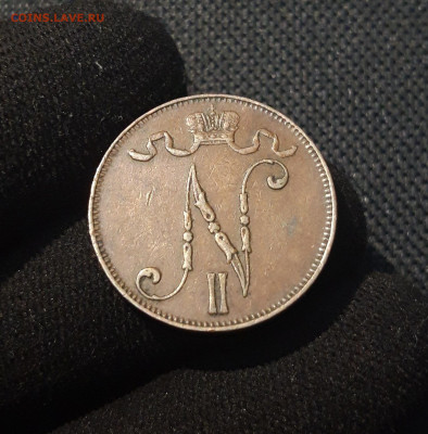 Николай II РУССКАЯ ФИНЛЯНДИЯ 5 пенни 1906 года До 02.12 - 20250714_221220